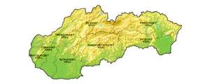 Mapa krajov Slovenska