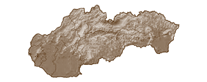Nešpecifikovaná mapa Slovenska