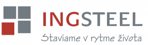 Logo Ingsteel, Staviame v rytme života